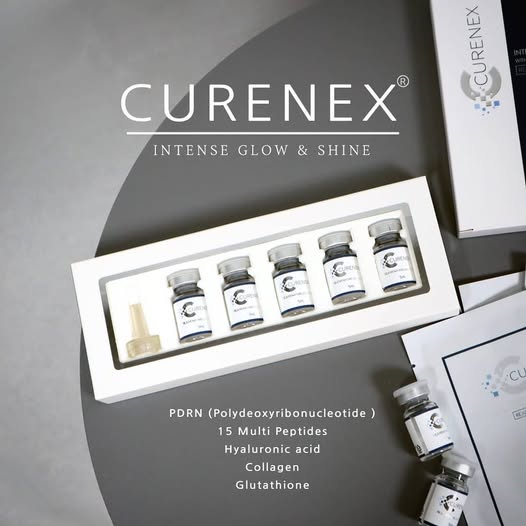 Curenex Intense Glow & Shine PDRN Skin Booster Ampoule (5ml x 5 vials)