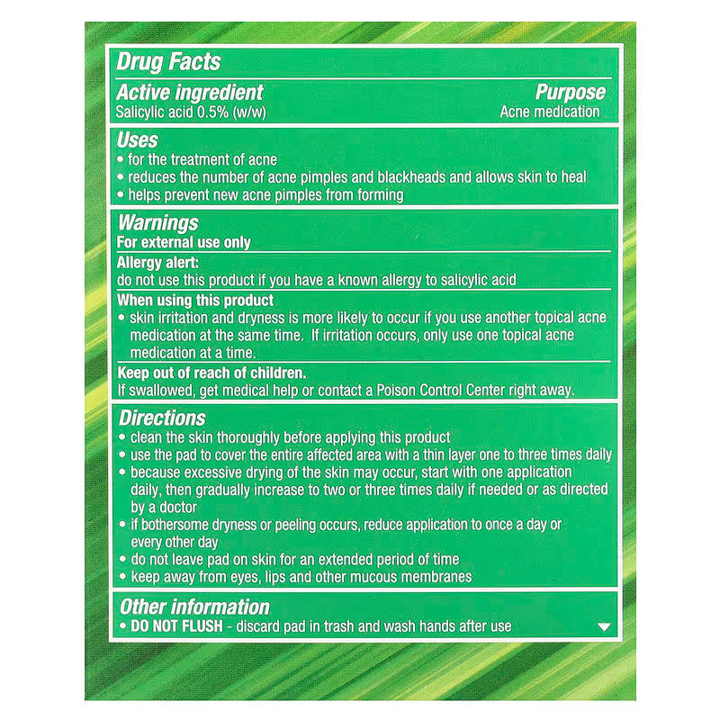 Stridex Sensitive with Aloe Soft Touch Pads Alcohol Free (90 pads)
