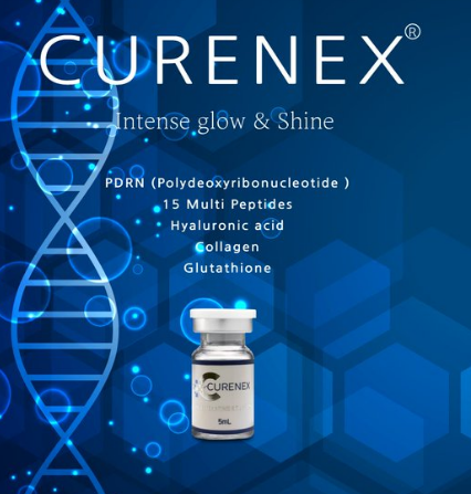 Curenex Intense Glow & Shine PDRN Skin Booster Ampoule (5ml x 5 vials)