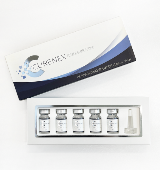 Curenex Intense Glow & Shine PDRN Skin Booster Ampoule (5ml x 5 vials)