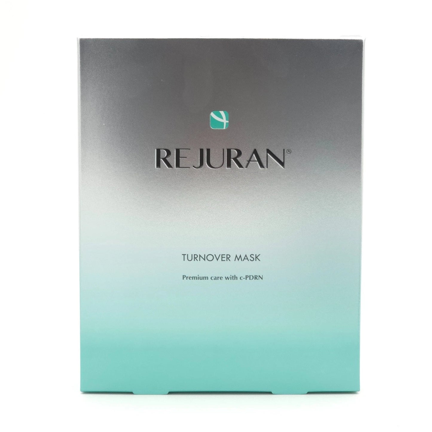 Rejuran Turnover Mask REJURAN Turnover Mask packaging on a white background