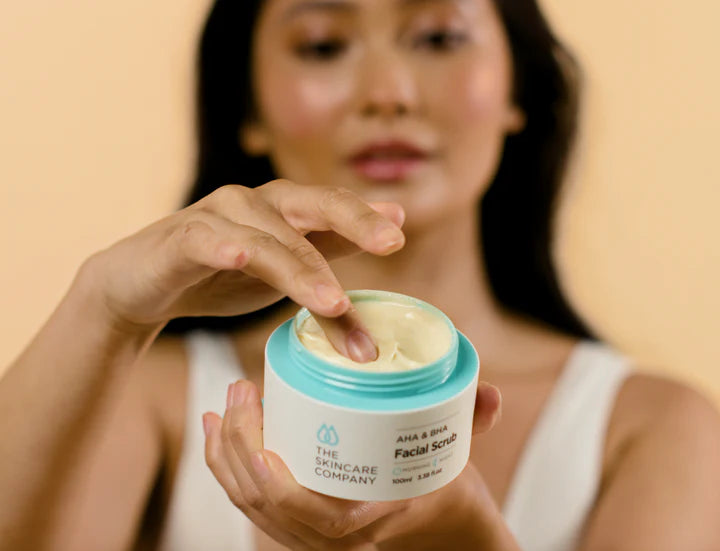 The Skincare Company AHA & BHA Facial Scrub 100ML