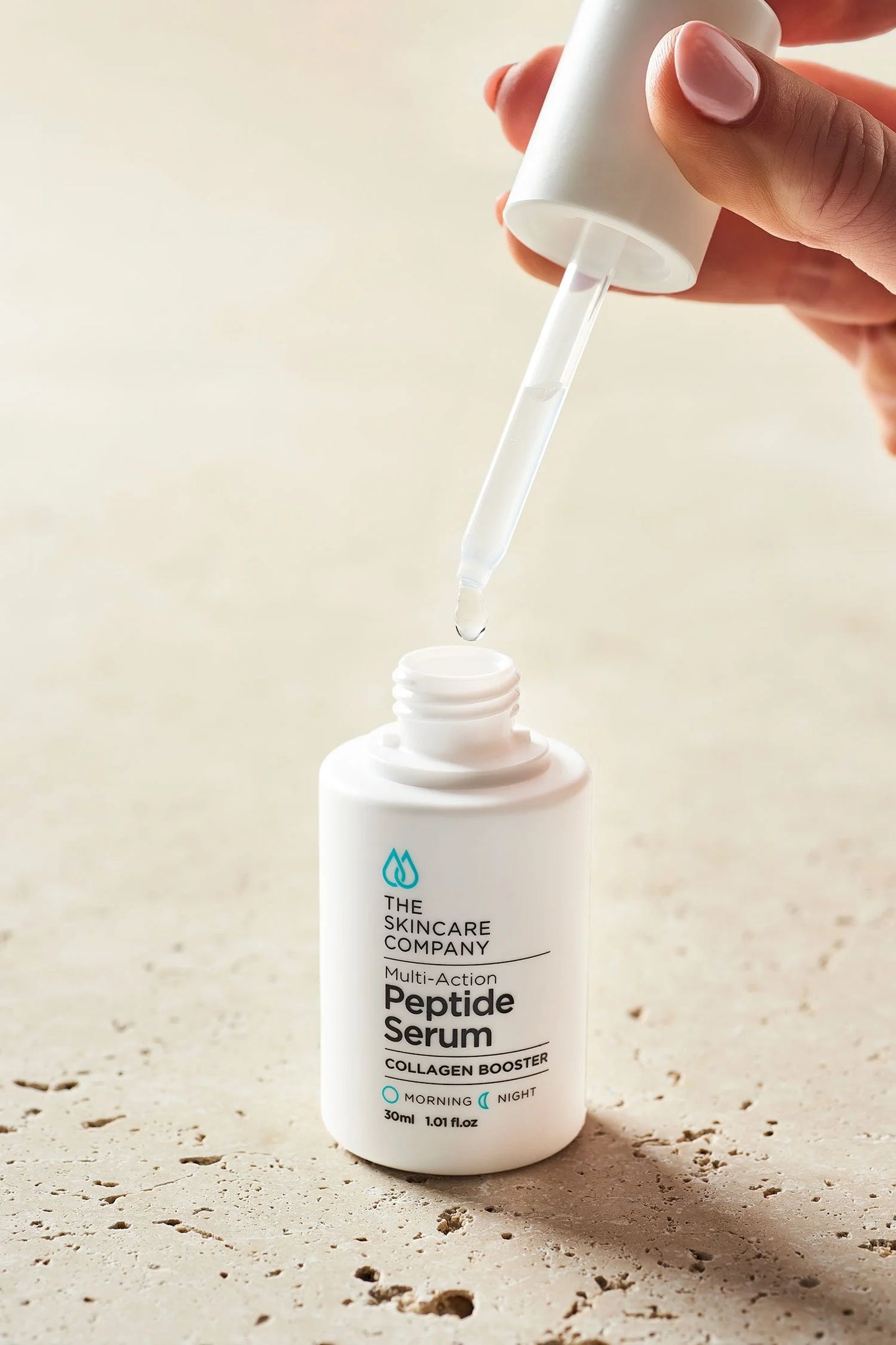 The Skincare Company Multi-Action Peptide Serum — 5 Pro-Collagen Peptide Anti-Ageing Serum (50ml)